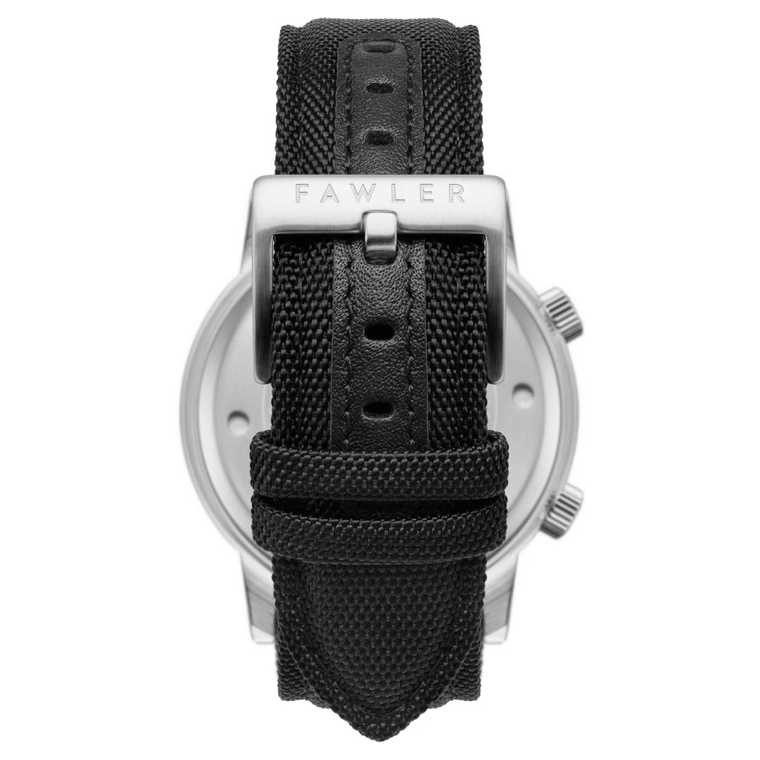 Fawler Acero | Montre De Plongée Verte En Acier Inoxydable Argenté – Image 5