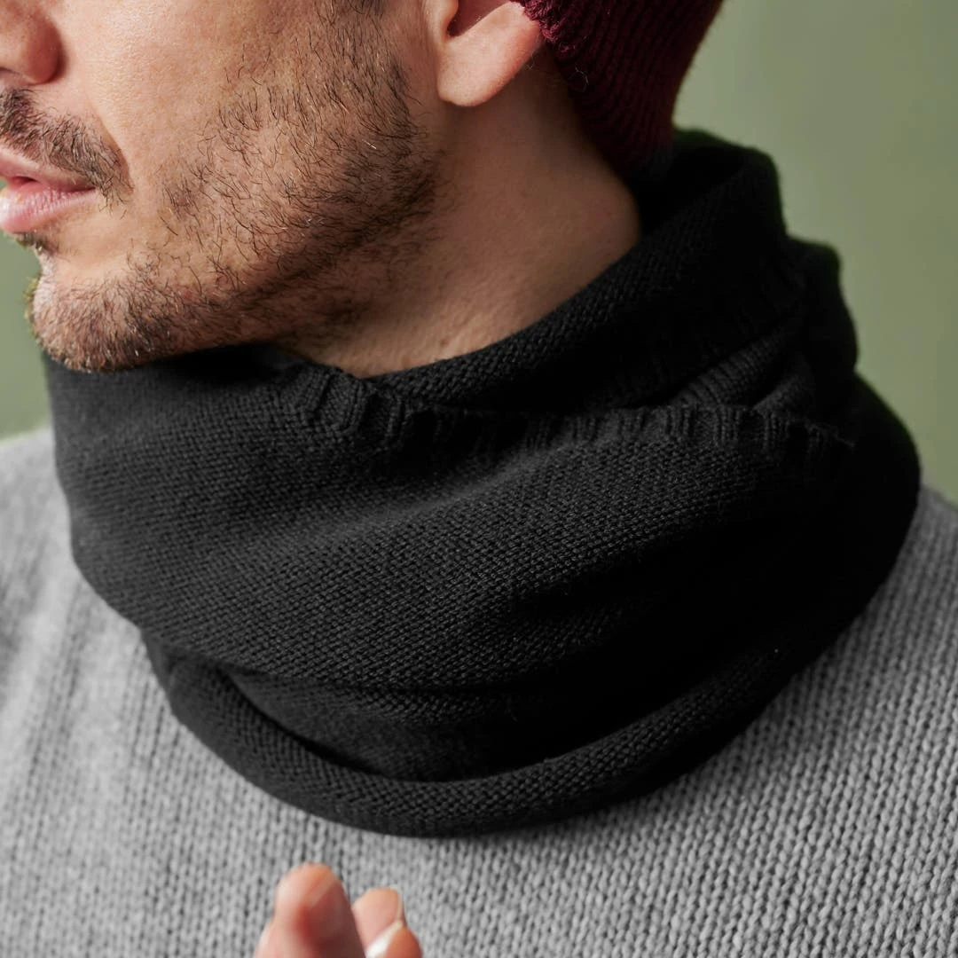 Fawler Écharpe Tube Noire Fredo Montagna – Image 4