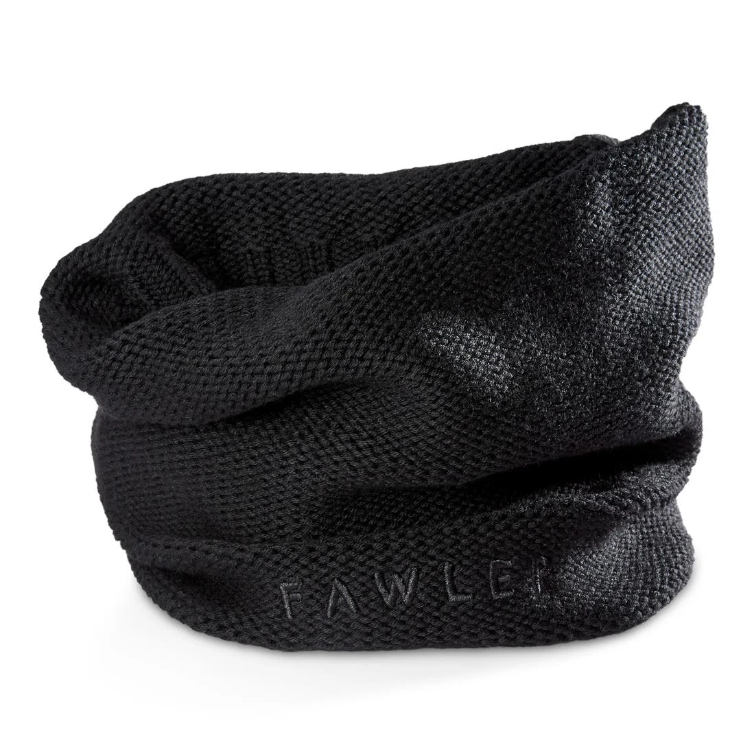 Fawler Écharpe Tube Noire Fredo Montagna