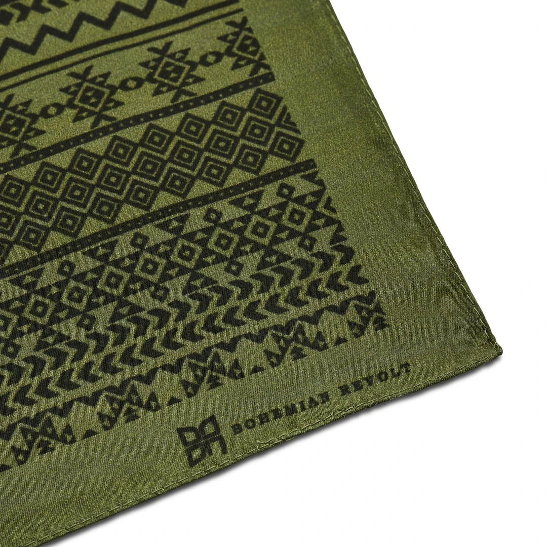 Bohemian Revolt Foulard En Soie Bryson Brux – Image 2