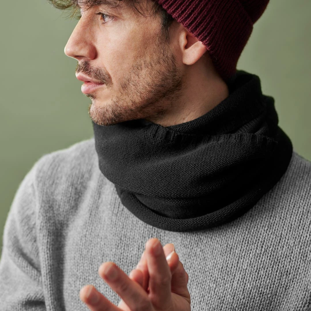 Fawler Écharpe Tube Noire Fredo Montagna – Image 2